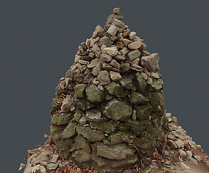 Photoscan_Rock_0003_only HighPoly Mesh