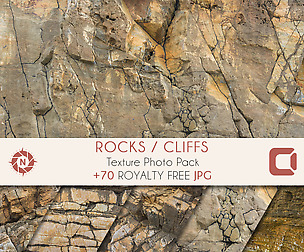 Rocks Cliffs - Texture Photo Pack