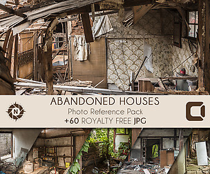 Abandoned Houses: Photo Reference Pack