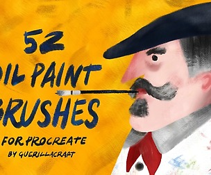 Oil Brushes Procreate : Oil Brushes Procreate