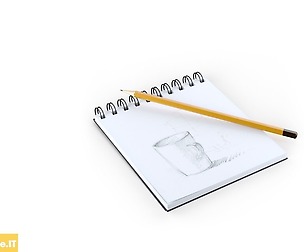 Sketch Pad and Pencil