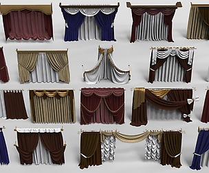 Curtains - part - 1 - 20 pieces
