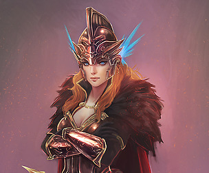 Valkyrie Alruna - Character Design Package