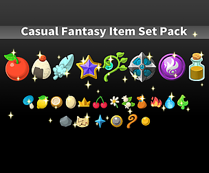 Casual Fantasy Item Set Pack
