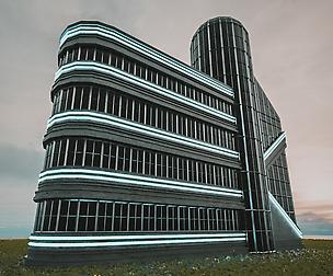 SCIFI STEAMPUNK CLASSIC BUILDING PBR