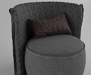 bandb armchair-vray