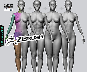 Female Custom Basemesh