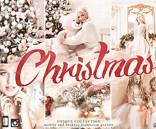 5 Christmas lightroom presets