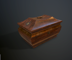 Antique casket