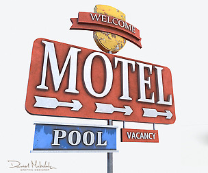 Motorway Motel Sign PBR