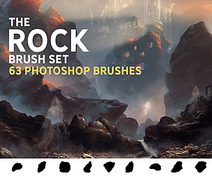 The Rock brush set