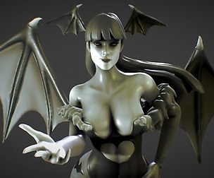 Morrigan Aensland 3D Printable Figure