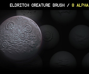 Eldritch Creature Brushes