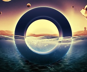 Underwater Text Logo Effect Photoshop