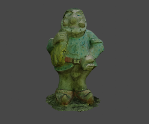 Old stone gnome