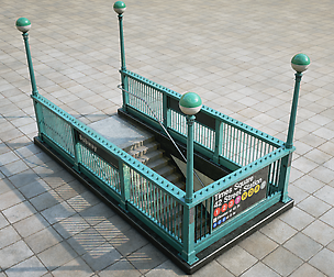 Subway Entrance