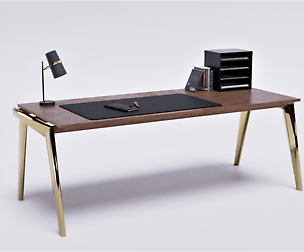 Decorated Desk