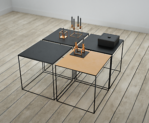 Decorated Coffee Table