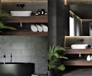Bathroom Scene