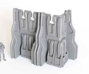 SciFi Wall sections for tabletop gaming