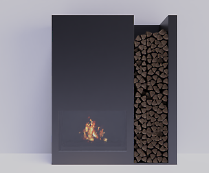 Fireplace 3D-Model