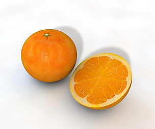 Clementine 3D Model