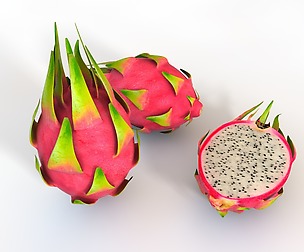 Dragon Fruit 3D Model