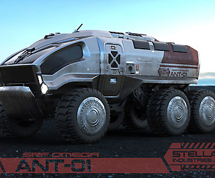 Planetary Rover ANT-01 Stellar Industries corp
