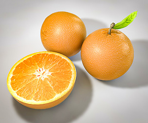 Orange 3D Model