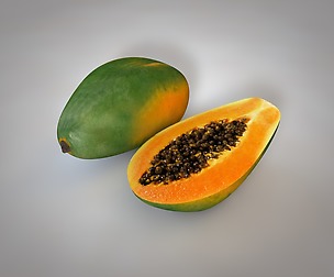 Papaya 3D Model