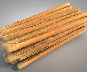 Bread stick 3D Model