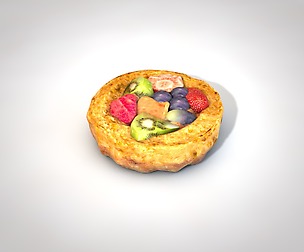 Fruit pie 3D Model