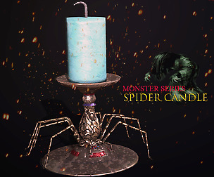 Spider Candle