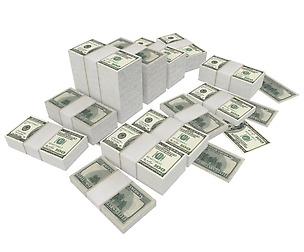 Dollars stack 3D Model