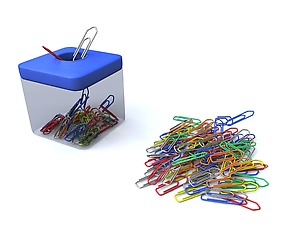 Paper clip box V2 3D Model