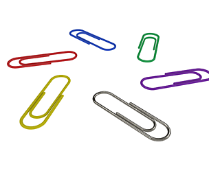paper clips 3D Model