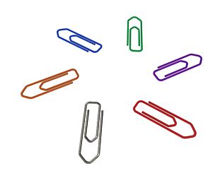 paper clips v2 3D Model