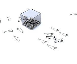 Safety pin 3D Model