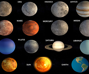 planets 3D Model