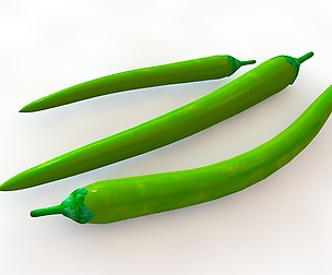 Chilli green 3D Model