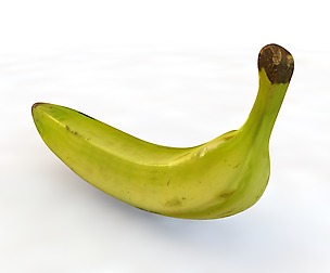 Plantain yellow green 3D Model