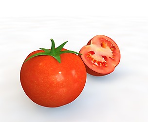 Red Tomato 3d Model