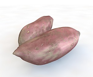 Sweet Potato Purple 3D Model