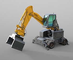 Material handler 3D Model
