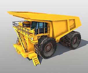 Mining truck 3D Model