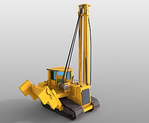 Pipe layer 3D Model