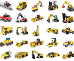 25 Vehicle 3D Model