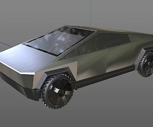 Cyber truck 3D Model