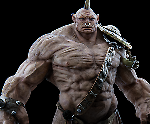 Ogre Creature 3d Model
