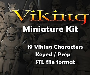 Viking Miniature Model Kit